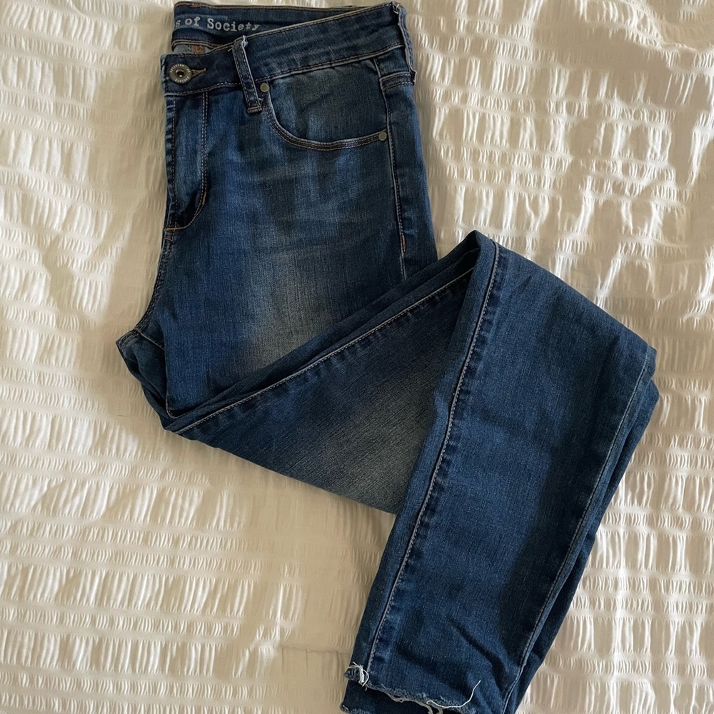 Articles of Society dark wash skinny jeans